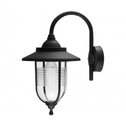 ΦΩΤΙΣΤ.PC ΕΠΙΤ ΣΤΡΟΓ ΜΕ ΒΡΑΧΙΩΝΑ ΜΕΓΑΛΟ ΝΤΟΥΙ Ε27 IP44 ΜΑΥΡΟ