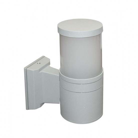 ΑΠΛΙΚΑ ΑΛΟΥΜΙΝΙΟΥ ΚΥΛΙΝΔΡΟΣ Φ90mm ΝΤΟΥΙ Ε27 ΓΚΡΙ