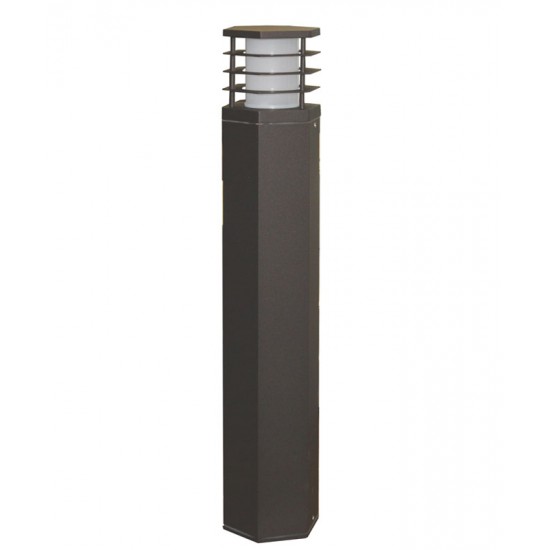 ΚΟΛΩΝΑ ΑΛ ΕΞΑΓΩΝΗ ΜΕ ΣΚΙΑΣ D70X70 h65cm ΝΤΟΥΙ Ε27 ΣΚΟΥΡΙΑ