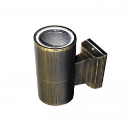 ΣΠΟΤ ΑΛΟΥΜΙΝΙΟΥ ΜΟΝΗΣ ΚΑΤΕΥΘΥΝΣΗΣ ΕΠΙΤΟΙΧ Φ90mm GU10 ΡΟΥΣΤΙΚ