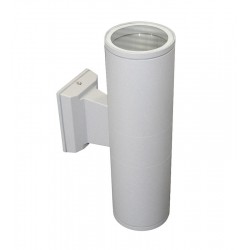 ΦΩΤ.ΑΛΟΥΜΙΝ ΔΙΠΛΗΣ ΚΑΤΕΥΘΥΝΣΗΣ ΕΠΙΤΟΙΧΟ Φ90mm GU10 ΓΚΡΙ