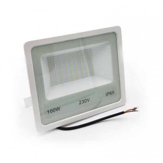 ΠΡΟΒΟΛΕΑΣ LED-SMD 100W 230V 3000K IP65 ΛΕΥΚΟΣ ΠΡΟΒΟΛΕΑΣ LED-SMD 100W 230V 3000K IP65 ΛΕΥΚΟΣ