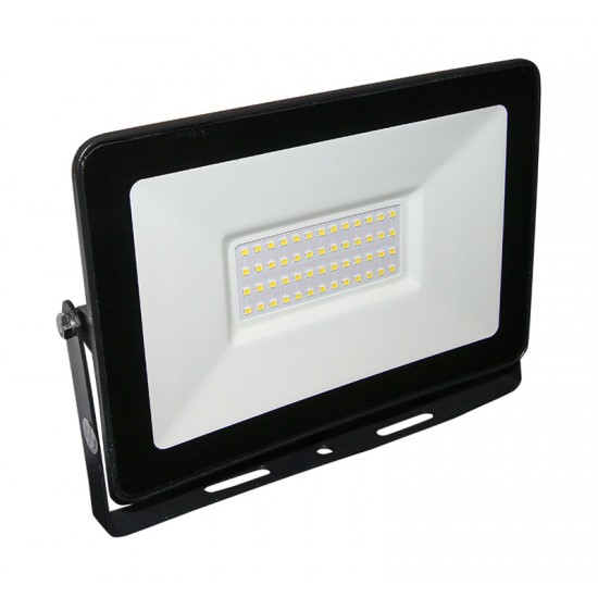 ΠΡΟΒΟΛΕΑΣ LED-SMD 50W 230V ΠΟΡΤΟΚΑΛΙ IP65 ΜΑΥΡΟΣ