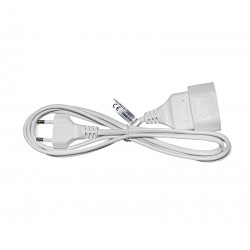 ΠΡΟΕΚΤΑΣΗ ΜΕ ΦΙΣ ΔΙΠΟΛΙΚΟ ΟΒΑΛ ΚΑΛΩΔΙΟ 2x0.75mm² 1.5μ ΛΕΥΚΗ