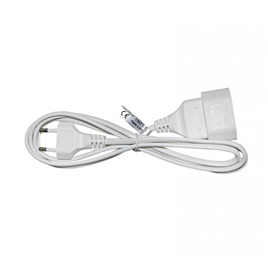ΠΡΟΕΚΤΑΣΗ ΜΕ ΦΙΣ ΔΙΠΟΛΙΚΟ ΟΒΑΛ ΚΑΛΩΔΙΟ 2x0.75mm² 1.5μ ΛΕΥΚΗ