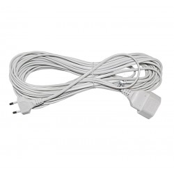 ΠΡΟΕΚΤΑΣΗ ΜΕ ΦΙΣ ΔΙΠΟΛΙΚΟ ΟΒΑΛ ΚΑΛΩΔΙΟ 2x0.75mm² 10μ ΛΕΥΚΗ