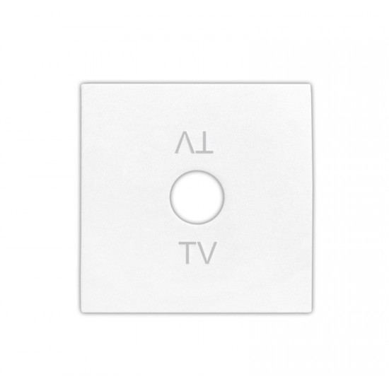 ΠΛΑΚΙΔΙΟ ΠΡΙΖΑΣ TV ΛΕΥΚΗ