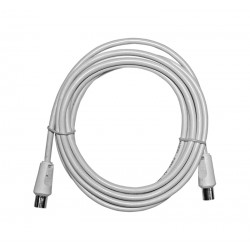 ΚΑΛΩΔΙΟ ΤΗΛΕΟΡΑΣΗΣ ΠΡΟΕΚΤΑΣΗ ΑΡΣΕΝ ΣΕ ΑΡΣΕΝ 5m ΛΕΥΚΟ(COAXIAL)