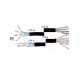 ΚΑΛΩΔΙΟ FTP Cat5e PE ΧΑΛΚΟΥ (CU) ΑΝΘΥΓΡΟ 4x2x24AWG
