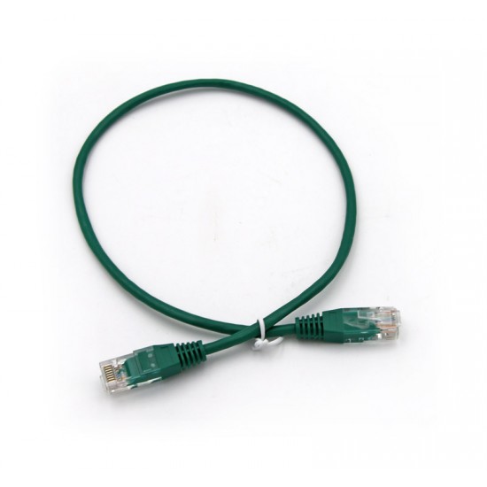 ΚΑΛΩΔΙΟ UTP Cat5e CCA 4x2x7*0.16mm 0.5m ECO ΠΡΑΣΙΝΟ ΚΑΛΩΔΙΟ UTP Cat5e CCA 4x2x7*0.16mm 0.5m ECO ΠΡΑΣΙΝΟ