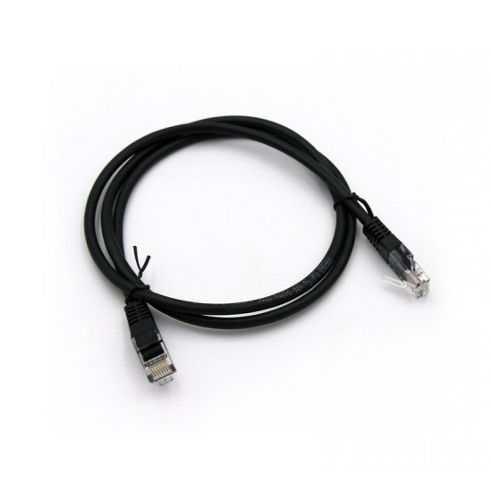 ΚΑΛΩΔΙΟ UTP Cat5e CCA 4x2x7*0.16mm 1m ECO ΜΑΥΡΟ ΚΑΛΩΔΙΟ UTP Cat5e CCA 4x2x7*0.16mm 1m ECO ΜΑΥΡΟ