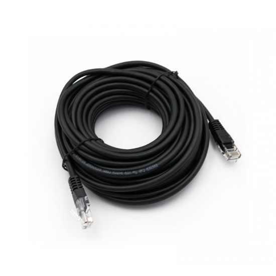 ΚΑΛΩΔΙΟ UTP Cat5e CCA 4x2x7*0.16mm 10m ECO ΜΑΥΡΟ ΚΑΛΩΔΙΟ UTP Cat5e CCA 4x2x7*0.16mm 10m ECO ΜΑΥΡΟ