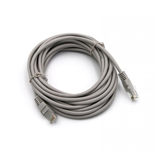 ΚΑΛΩΔΙΟ UTP Cat5e CCA 4x2x7*0.16mm 5m ECO ΓΚΡΙ ΚΑΛΩΔΙΟ UTP Cat5e CCA 4x2x7*0.16mm 5m ECO ΓΚΡΙ