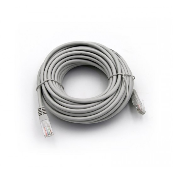 ΚΑΛΩΔΙΟ UTP Cat5e CCA 4x2x7*0.16mm 10m ECO ΓΚΡΙ ΚΑΛΩΔΙΟ UTP Cat5e CCA 4x2x7*0.16mm 10m ECO ΓΚΡΙ