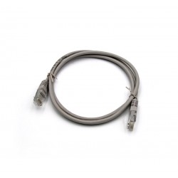 ΚΑΛΩΔΙΟ UTP Cat6 ΧΑΛΚΟΥ(CU) 4x2x7*0.16mm 1m PRO ΓΚΡΙ ΚΑΛΩΔΙΟ UTP Cat6 ΧΑΛΚΟΥ(CU) 4x2x7*0.16mm 1m PRO ΓΚΡΙ
