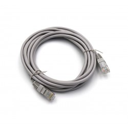 ΚΑΛΩΔΙΟ UTP Cat6 ΧΑΛΚΟΥ(CU) 4x2x7*0.16mm 3m PRO ΓΚΡΙ ΚΑΛΩΔΙΟ UTP Cat6 ΧΑΛΚΟΥ(CU) 4x2x7*0.16mm 3m PRO ΓΚΡΙ
