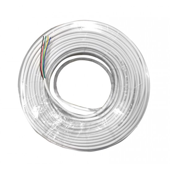 ΚΑΛΩΔΙΟ ΣΥΝΑΓΕΡΜΟΥ ΧΩΡΙΣ ΘΩΡΑΚΙΣΗ 6x0.22mm ΠΟΛΥΚΛΩΝΟ ΛΕΥΚΟ ΚΑΛΩΔΙΟ ΣΥΝΑΓΕΡΜΟΥ ΧΩΡΙΣ ΘΩΡΑΚΙΣΗ 6x0.22mm ΠΟΛΥΚΛΩΝΟ ΛΕΥΚΟ