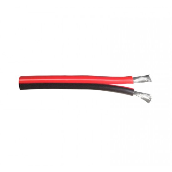 ΚΑΛΩΔΙΟ ΗΧΕΙΩΝ 2x4mm² ΜΑΥΡΟ-ΚΟΚΚΙΝΟ