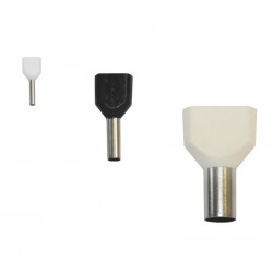 ΜΥΤΗ ΜΟΝΩΜΕΝΗ ΔΙΠΛΗ ΤΥΠΟΥ ΤΕΛΕΜΕΚΑΝΙΚ ΜΑΥΡΟ 2Χ1.50mm²