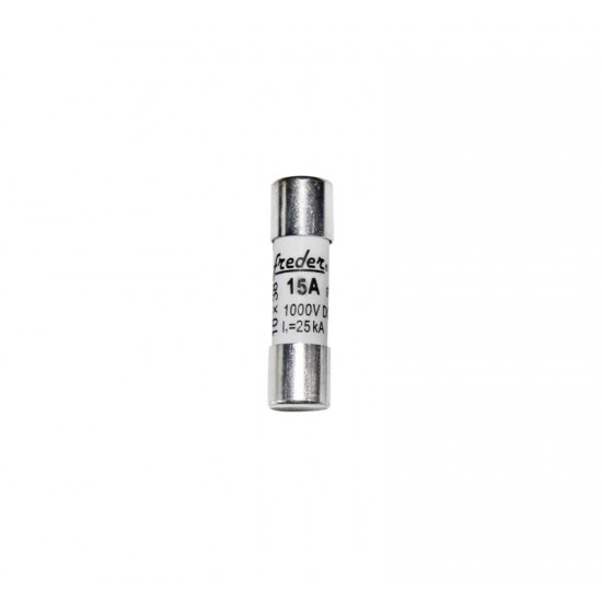 ΦΥΣΙΓΓΙΑ ΚΥΛΙΝΔΡΙΚΑ 10x38mm 15Α 1000VDC (FREDER)
