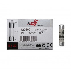 ΦΥΣΙΓΓΙΑ ΚΥΛΙΝΔΡΙΚΑ 8.5x31.5mm 2Α gG DF ΦΥΣΙΓΓΙΑ ΚΥΛΙΝΔΡΙΚΑ 8.5x31.5mm 2Α gG DF