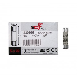 ΦΥΣΙΓΓΙΑ ΚΥΛΙΝΔΡΙΚΑ 8.5x31.5mm 6Α gG DF ΦΥΣΙΓΓΙΑ ΚΥΛΙΝΔΡΙΚΑ 8.5x31.5mm 6Α gG DF