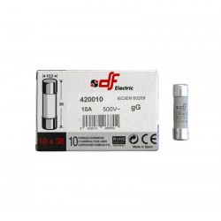 ΦΥΣΙΓΓΙΑ ΚΥΛΙΝΔΡΙΚΑ 10x38mm 10Α Gg DF