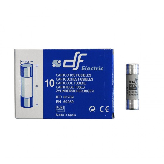 ΦΥΣΙΓΓΙΑ ΚΥΛΙΝΔΡΙΚΑ 14x51mm 10Α Gg DF