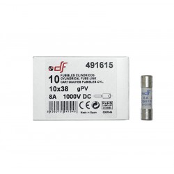 ΦΥΣΙΓΓΙΑ ΚΥΛΙΝΔΡΙΚΑ 10x38mm 8Α 1000VDC gR DF ΦΥΣΙΓΓΙΑ ΚΥΛΙΝΔΡΙΚΑ 10x38mm 8Α 1000VDC gR DF