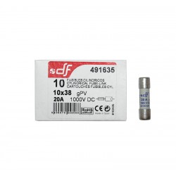 ΦΥΣΙΓΓΙΑ ΚΥΛΙΝΔΡΙΚΑ 10x38mm 20Α 1000VDC gR