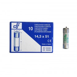 ΦΥΣΙΓΓΙΑ ΚΥΛΙΝΔΡΙΚΑ 14x51mm ΜΕ ΕΠΙΚΡΟΥΣΤΗΡΑ 16Α aM DF ΦΥΣΙΓΓΙΑ ΚΥΛΙΝΔΡΙΚΑ 14x51mm ΜΕ ΕΠΙΚΡΟΥΣΤΗΡΑ 16Α aM DF