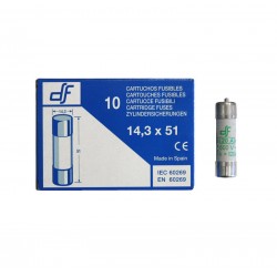 ΦΥΣΙΓΓΙΑ ΚΥΛΙΝΔΡΙΚΑ 14x51mm ΜΕ ΕΠΙΚΡΟΥΣΤΗΡΑ 20Α aM DF ΦΥΣΙΓΓΙΑ ΚΥΛΙΝΔΡΙΚΑ 14x51mm ΜΕ ΕΠΙΚΡΟΥΣΤΗΡΑ 20Α aM DF
