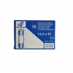 ΦΥΣΙΓΓΙΑ ΚΥΛΙΝΔΡΙΚΑ 14x51mm ΜΕ ΕΠΙΚΡΟΥΣΤΗΡΑ 10Α Gg DF ΦΥΣΙΓΓΙΑ ΚΥΛΙΝΔΡΙΚΑ 14x51mm ΜΕ ΕΠΙΚΡΟΥΣΤΗΡΑ 10Α Gg DF