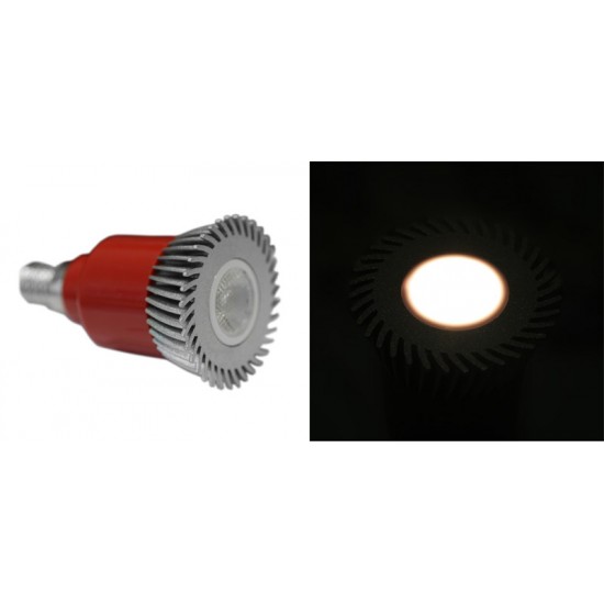 LED ΛΑΜΠΑ ΙΣΧΥΟΣ E14 3W 230V 1 Led 30° ΘΕΡΜΟ 3000Κ