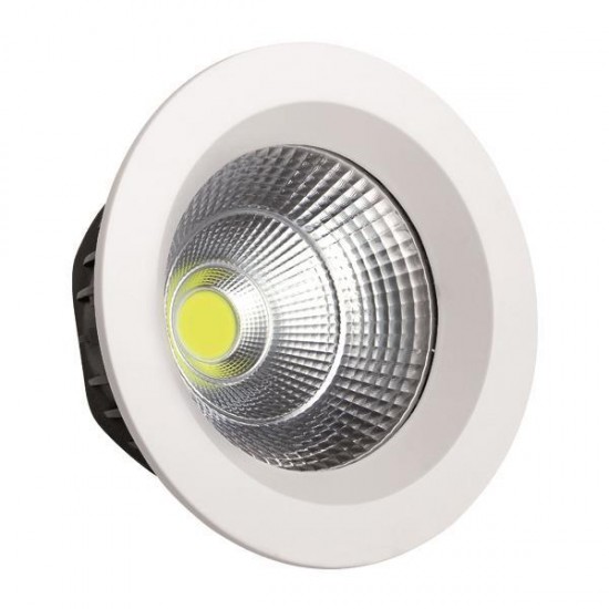 ΦΩΤΙΣΤΙΚΟ ΧΩΝΕΥΤΟ LED COB Φ230 55W 4000K ΛΕΥΚΟ PLUS ΦΩΤΙΣΤΙΚΟ ΧΩΝΕΥΤΟ LED COB Φ230 55W 4000K ΛΕΥΚΟ PLUS