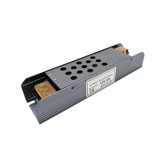 ΤΡΟΦΟΔΟΤΙΚΟ ΜΕΤΑΛΛΙΚΟ SLIM 12V DC 36W IP20 PRO ΤΡΟΦΟΔΟΤΙΚΟ ΜΕΤΑΛΛΙΚΟ SLIM 12V DC 36W IP20 PRO