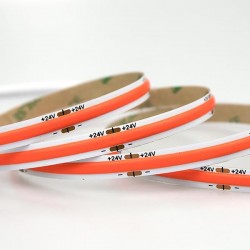 ΤΑΙΝΙΑ LED COB 5M 12W 24V ΚΟΚΚΙΝΟ 480L/M IP44 PRO ΤΑΙΝΙΑ LED COB 5M 12W 24V ΚΟΚΚΙΝΟ 480L/M IP44 PRO