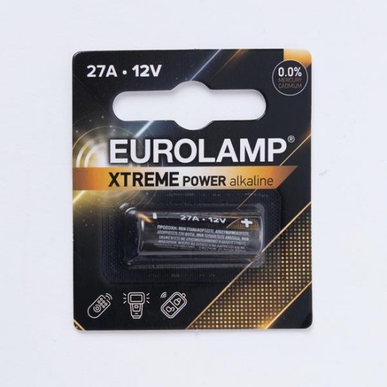 ΜΠΑΤΑΡΙΑ EXTREME 12V 27A 1τμχ ΜΠΑΤΑΡΙΑ EXTREME 12V 27A 1τμχ