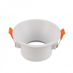 ΣΠΟΤ ΧΩΝΕΥΤΟ ΣΤΑΘΕΡΟ Φ89 GU10 IP44 ΛΕΥΚΟ