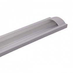 ΦΩΤΙΣΤΙΚΟ ΜΕΤΑΛΛΙΚΟ ΚΕΝΟ ΟΒΑΛ ΓΙΑ LED TUBE 2Χ60cm ΦΩΤΙΣΤΙΚΟ ΜΕΤΑΛΛΙΚΟ ΚΕΝΟ ΟΒΑΛ ΓΙΑ LED TUBE 2Χ60cm
