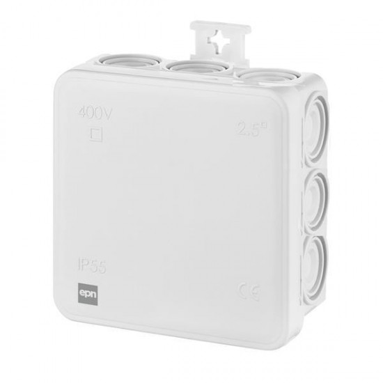 ΜΠΟΥΑΤ ΕΞΩΤΕΡΙΚΟ 85Χ85Χ39 IP55 ΓΚΡΙ ΜΠΟΥΑΤ ΕΞΩΤΕΡΙΚΟ 85Χ85Χ39 IP55 ΓΚΡΙ