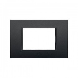 ΠΛΑΙΣΙΟ 3 ΘΕΣΕΩΝ ΜΑΥΡΟ LEON