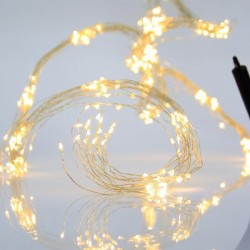 ΧΤΑΠΟΔΙ, 250 MINI LED, 6V, 8 ΠΡΟΓΡΑΜΜΑΤΑ, ΜΕ ΜΕΤΑΣΧΗΜΑΤΙΣΤΗ, ΠΡΟΕΚΤΑΣΗ ΠΑΡΟΧΗΣ 500cm, ΑΣΗΜΙ ΧΑΛΚΟΣ, ΘΕΡΜΟ ΛΕΥΚΟ LED,ANA 10cm,ΙΡ44