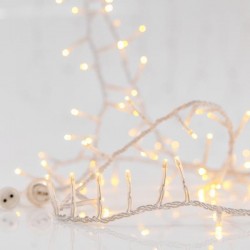 ΠΥΚΝΗ ΣΕΙΡΑ, 800 LED 3mm, 31V ΜΕΤΑΣΧΗΜΑΤΙΣΤΗ, 4 ΕΠΕΚΤΑΣΕΙΣ ΩΣ 2 ΣΕΤ, ΔΙΑΦΑΝΟ PVC ΚΑΛΩΔΙΟ, ΘΕΡΜΟ ΛΕΥΚΟ LED, ANA 2cm, ΠΡΟΕΚΤΑΣΗ ΠΑΡΟΧΗΣ 3m, ΙΡ44