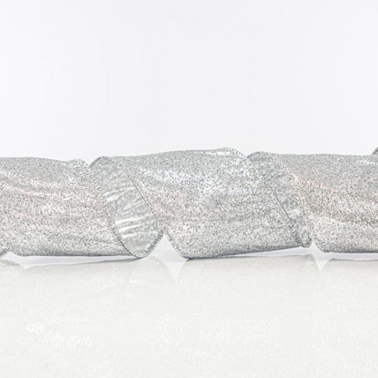 ΚΟΡΔΕΛΑ ΑΣΗΜΙ, ΜΕ GLITTER, 6,35cm, 10Y ΚΟΡΔΕΛΑ ΑΣΗΜΙ, ΜΕ GLITTER, 6,35cm, 10Y