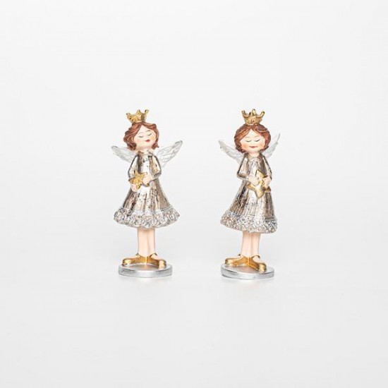 ΑΓΓΕΛΑΚΙ ΠΟΛΥΡΕΖΙΝ, ΜΕ ΑΣΤΕΡΙ, 2 ΣΧΕΔΙΑ, 5x4x10,50cm