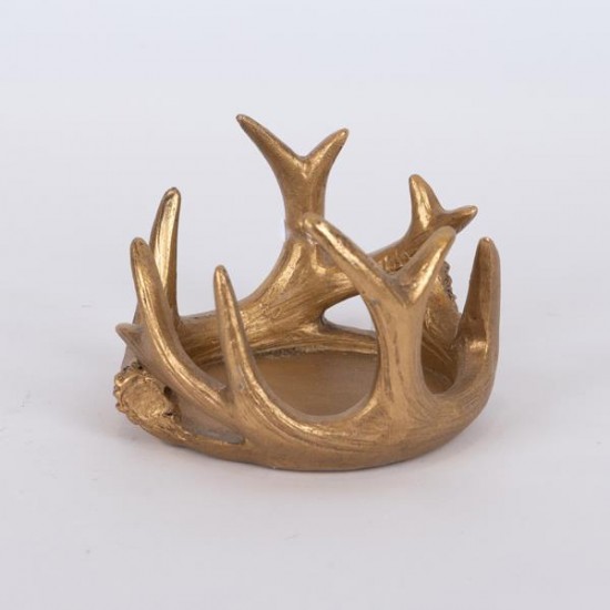 ΔΙΑΚΟΣΜΗΤΙΚΟ ΚΗΡΟΠΗΓΙΟ ΜΕ ΧΡΥΣΑ ΚΕΡΑΤΑ, 7x10cm