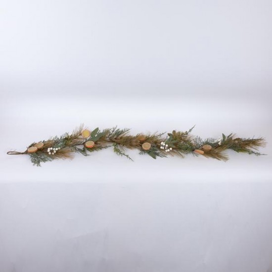 ΚΛΑΔΑ ΜΕ ΠΟΡΤΟΚΑΛΙ ΚΑΙ ΛΕΥΚΑ ΔΙΑΚΟΣΜΗΤΙΚΑ, 153cm