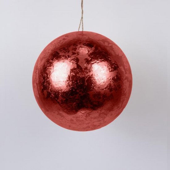 ΜΠΑΛΑ, ΜΕΤΑΛΛΙΚΟ ΚΟΚΚΙΝΟ, 25cm