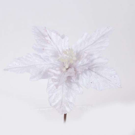 ΑΛΕΞΑΝΔΡΙΝΟ, ΛΕΥΚΟ, ΜΕ ΛΕΥΚΟΥΣ ΑΝΘΗΡΕΣ, 22cm